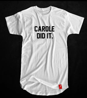 Carole Did It