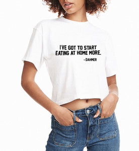 Eat At Home - Ideal Crop Tee